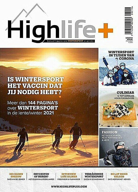 magazine rond wintersporten higlife highlife+ skiên