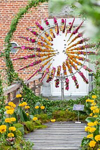 Chic Gardens: tentoonstelling Fleur Floral Fashion in de landcommanderij van Alden Biesen in Bilzen (Limburg)
