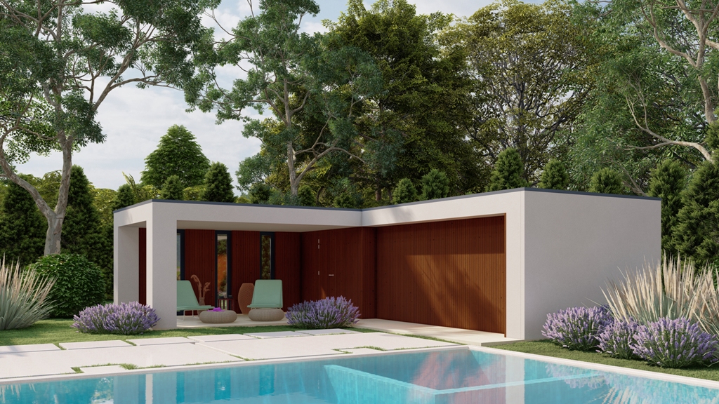 Een uniek en luxe poolhouse voor jouw tuin - Chic Gardens