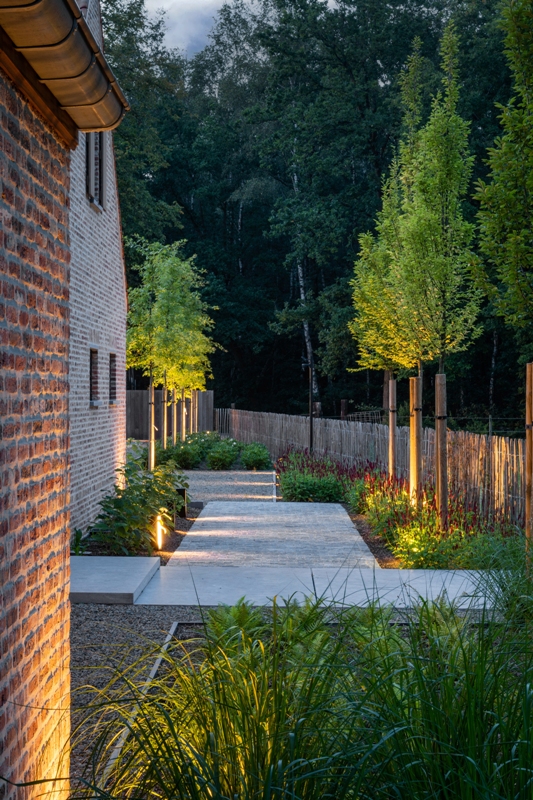 Tuinen Paul Nijst - groenproject in Zutendaal: droomtuin bij een landelijke woning